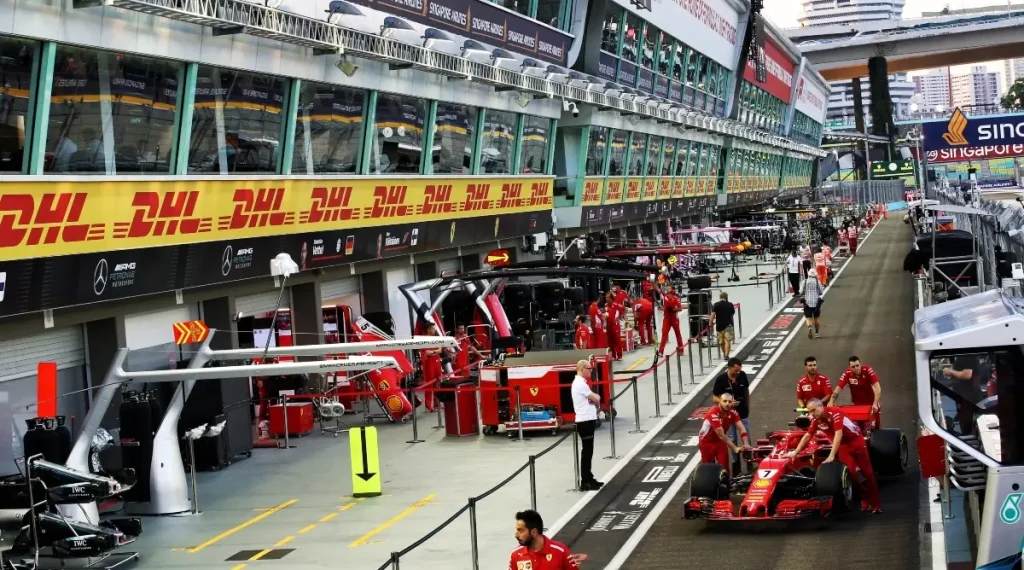 Features and Design of the F1 Pit Building 