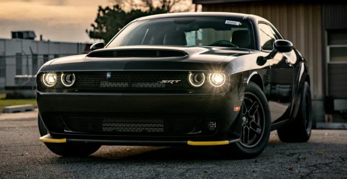 SRT Demon Dominance: Unleashing Extreme Speed and Ferocious Power on the Track