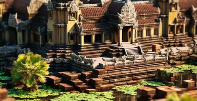 Menjelajahi Kota Thmar Kol Kamboja