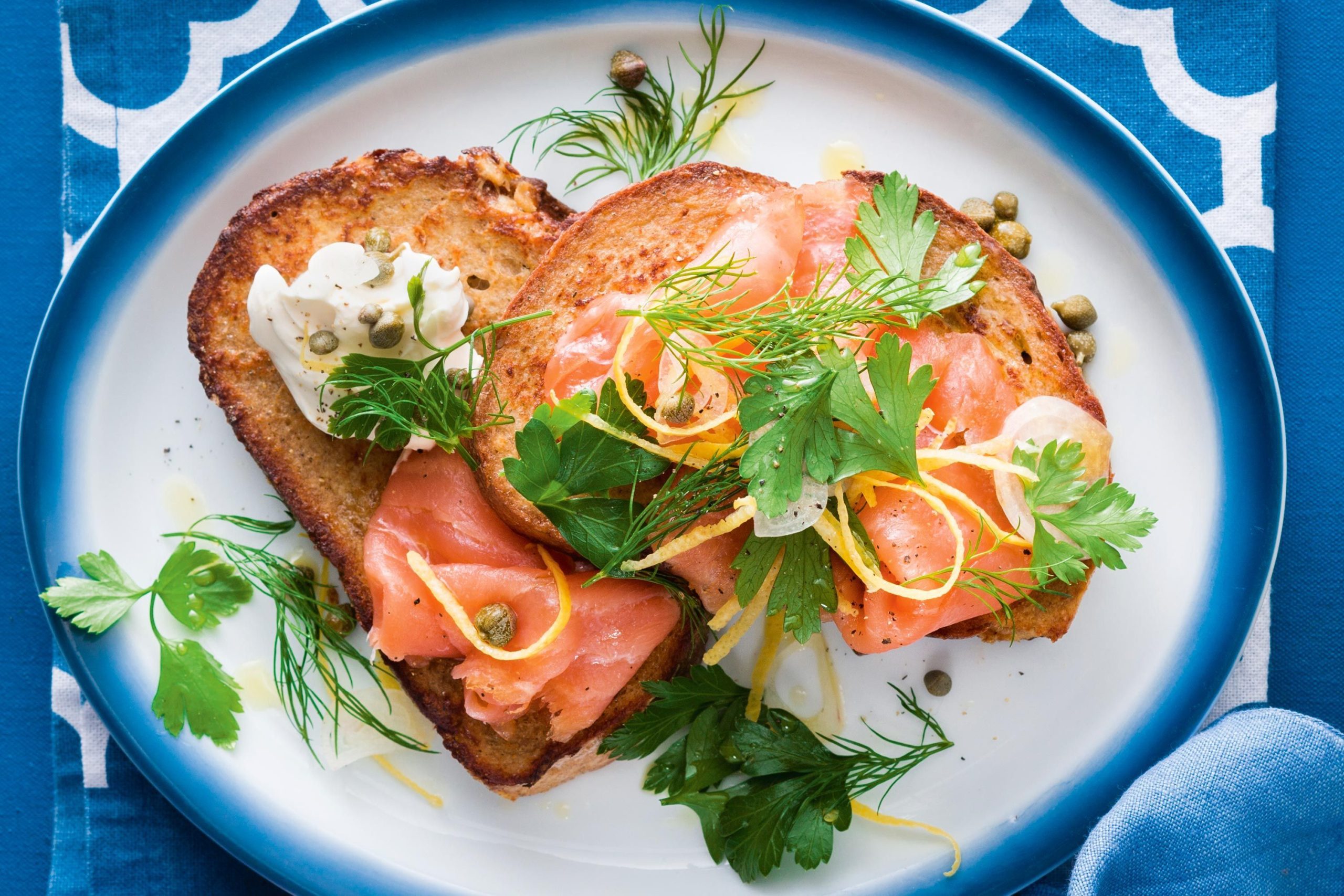 Health Benefits of Salmon Toast