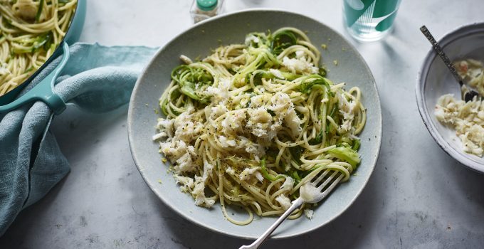 Crab and Courgette Pasta: Indulge in the Exquisite Fusion of Freshness and Flavor