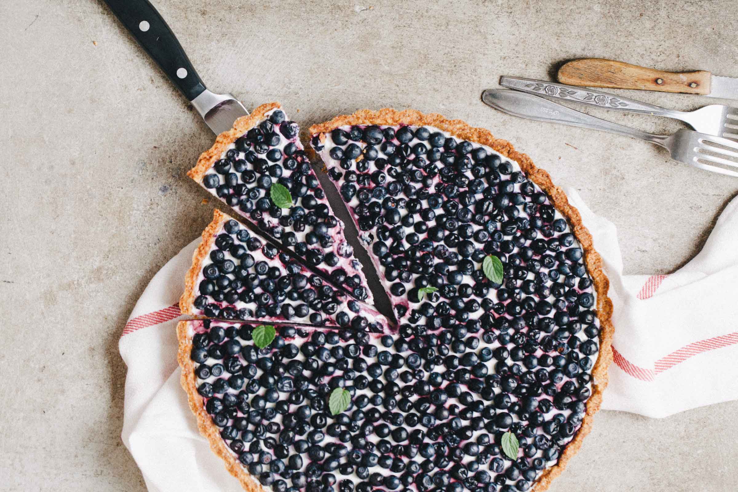 Savoring Blueberry Tart