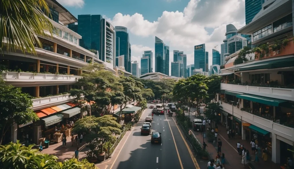 Luxury brands and high-end shopping malls in Orchard Road