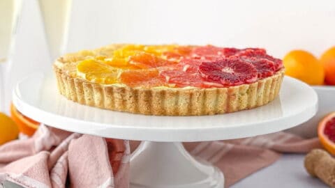 Behind Ruby Citrus Tart