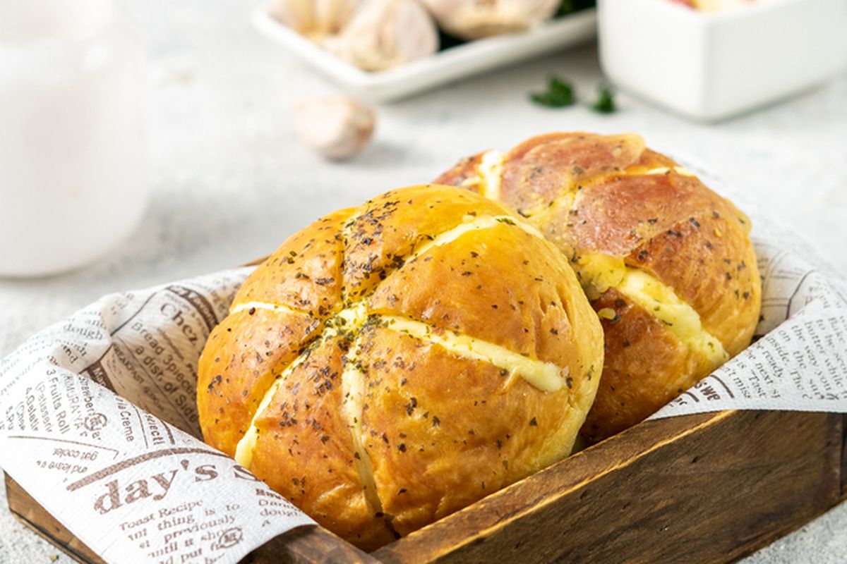 Korean Garlic Bread