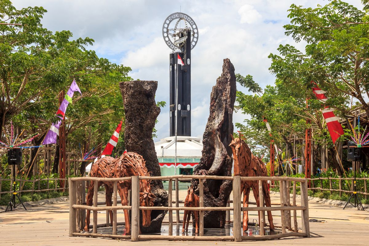 keindahan Taman Khatulistiwa