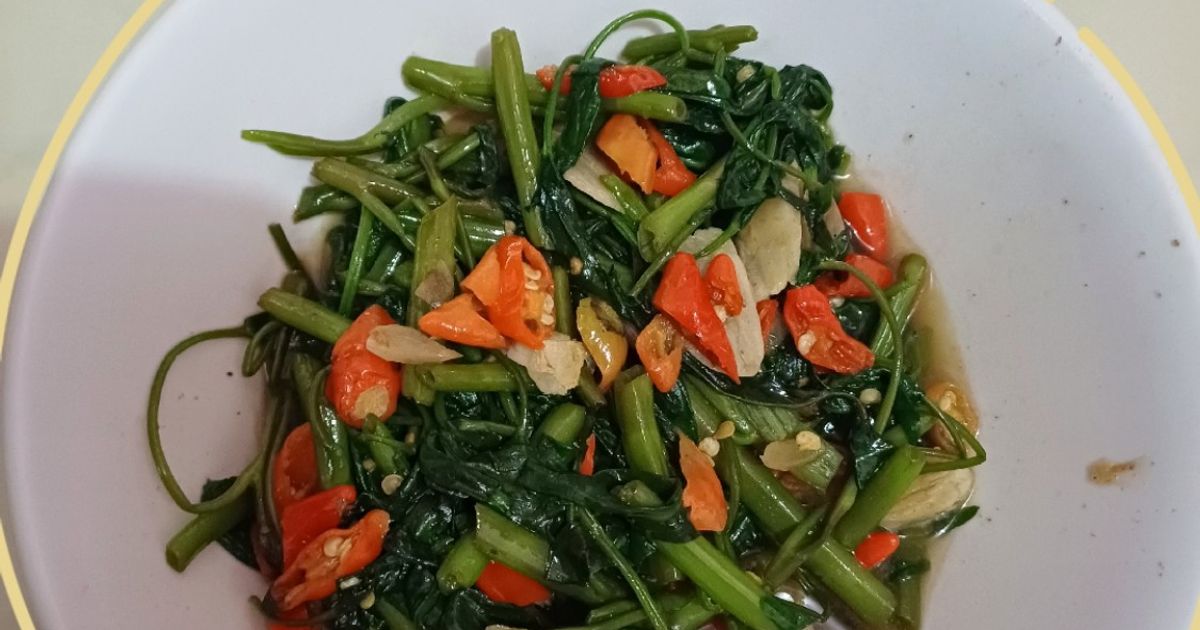 Cha Kangkung Ayam