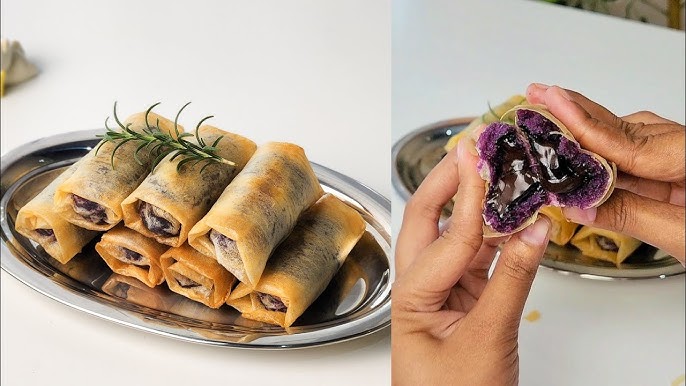 Lumpia Ubi Coklat
